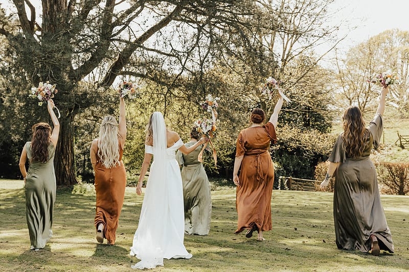 outdoor wedding ceremony somerset